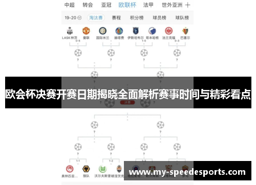 欧会杯决赛开赛日期揭晓全面解析赛事时间与精彩看点